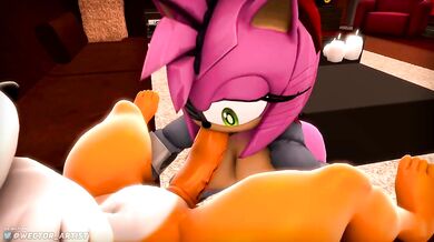 A Hot Tail-Whipping by Rusty for Wector, The Hentai Artist