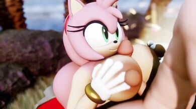 Mommy Mayas Big Boobed Babysitter Amy Gets Fucked by Titty Daddy while Baby Bear Watches