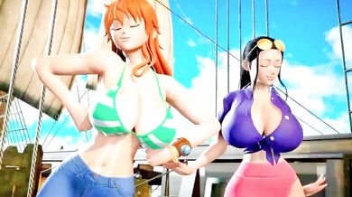 Intense Tentacle Ra*pe in a Lush Jungle: One Piece Boobs and Bobs with the Introduction