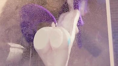 Mommy Mel Velvin: Raritys Tantric Sex Against Glass, Part One