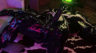 Rewritten as: The Dilf is Swallowed Whole by a Monstrous Entity