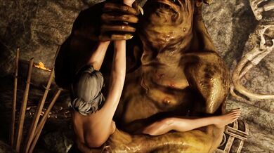 Monster Mansion - Ciri Gets Abu*sed and Used by Every Creature Inside