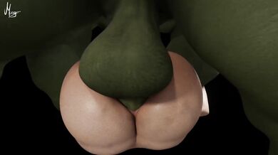 Moogans Hulk and Black Widow Love Affair