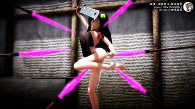 Sexy Female Martial Artists Seduced by Strong and Muscular Men