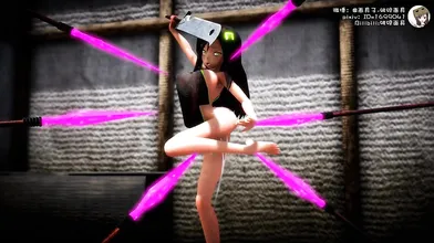 Sexy Female Martial Artists Seduced by Strong and Muscular Men