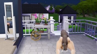 Tias Latino Doggystyle Orgy with Three Cocks!