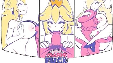 (ilustretsspoks) Mario Fucks All The Girls (Loop)