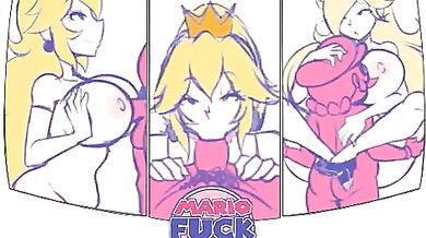 (ilustretsspoks) Mario Fucks All The Girls (Loop)