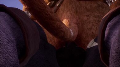 Masochistic Lover Takes Monster Cock in Ass!