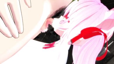 One-handed blowjob delight for a horny busty lady