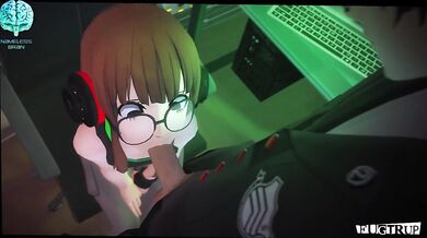 My brain is on fire with unbridled lust, I need to cum soon! Watch as my pussy gets trapped by this good man in this hentai video