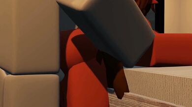 A horny succubus takes pleasure in seducing men and having wild sex with them in a 3D online game called Roblox