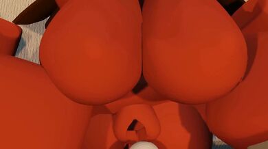 A horny succubus takes pleasure in seducing men and having wild sex with them in a 3D online game called Roblox