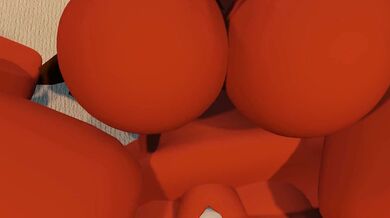 A horny succubus takes pleasure in seducing men and having wild sex with them in a 3D online game called Roblox