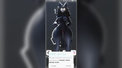 Strange phone (Data deleted) v2