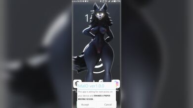 Strange phone (Data deleted) v2