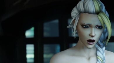 Two Fucking Alphas: Jaina and Orcs Blowjob Adventure