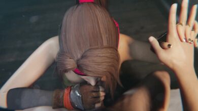 Getting Cum on Her Face: Jessie Rasberrys Topless Blowjob for Bulgingsenpai