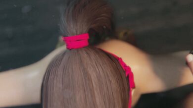 Getting Cum on Her Face: Jessie Rasberrys Topless Blowjob for Bulgingsenpai