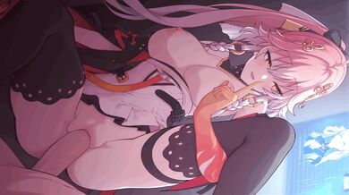 The adventures of a sexy, curvaceous redhead and her lustful lover in the airport