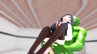 Late for Work: The Tale of the Futa Boss and Her Sun Goddess Employee