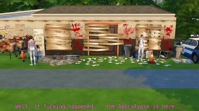 After the world ends, Sims must survive in a harsh new reality where resources are scarce and danger lurks around every corner