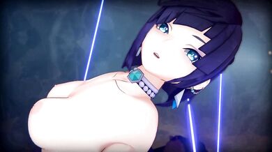 The naughty English dubbed version of Yelan! or Watch the hot and sexy English dubbed version of Yelan now!