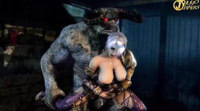 Ivy Valentine Dungeon Monster Fuck - JJsfm