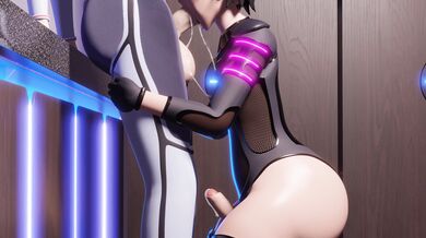 Tyra and Ben Sloppy Blowjob [PeterRaynor] [No WM]