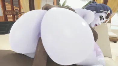 Fucking the Ass Gives Widowmaker [MSLEW]!