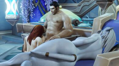 Molly and Elly get down and dirty with Nalen [MorilyMory]