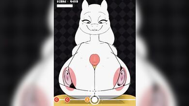 Watch how Toriel, the kind-hearted monster mom, gets down in her sexy cow bikini as she grooves to the beat of a bangin track