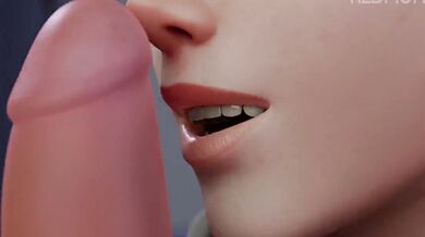 Tracer gets a blowjob from Redmoa in stunning 4K quality!