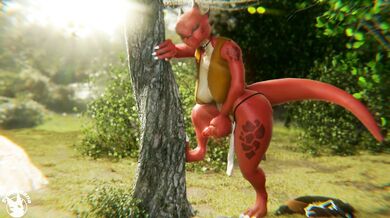 The Reptilian-Dragon Futanari, voiced by DelaliciousVA - Evil Bananas Hentai Porn Video