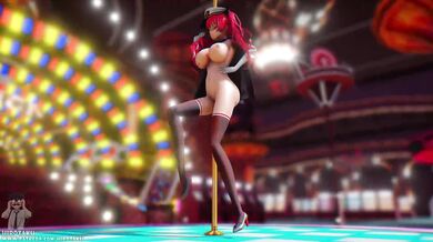 The Ultimate Azur Lane Hentai - Pole Dance - Honolulu