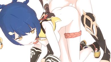 The Ferocious Tiger Claws the Seductive Beauty, Xiangling! (R18)