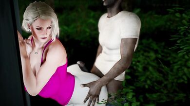 My wife and I are into BDSM, and we invited a big black cock over for some rough sex