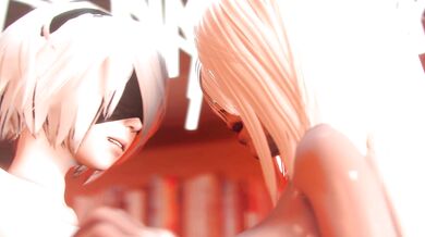 The Love of a Dominant Cat with an Android