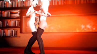 The Love of a Dominant Cat with an Android