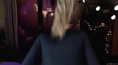 Sexy nurse Mercy gives a handjob to a patient in the hospital bedroom