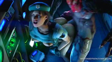 Jill Valentine meets the tyrant (outfit STARS)