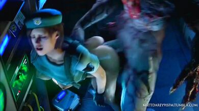 Jill Valentine meets the tyrant (outfit STARS)