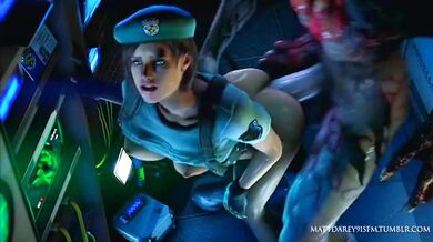 Jill Valentine meets the tyrant (outfit STARS)