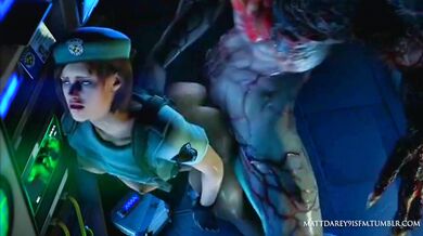 Jill Valentine meets the tyrant (outfit STARS)