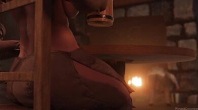 The Barbarian & Wizard Enter a Brothel