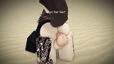 Rebeccas First Time as a Catboy Roblox Hentai Sex Game