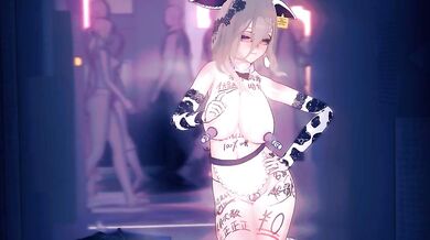 Shake It Alponia in the alleyway