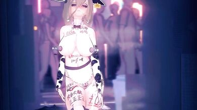 Shake It Alponia in the alleyway