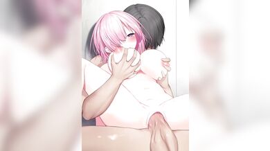 Mash, Kyrielight and Momochis Hot Night of Lesbian Pleasure Or Mash, Kyrielight & Momochis Hentai Threesome