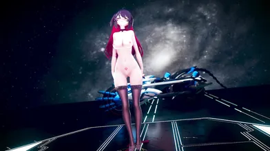 The Elf Queen Veliona gets down and dirty with a sexy dance and sex